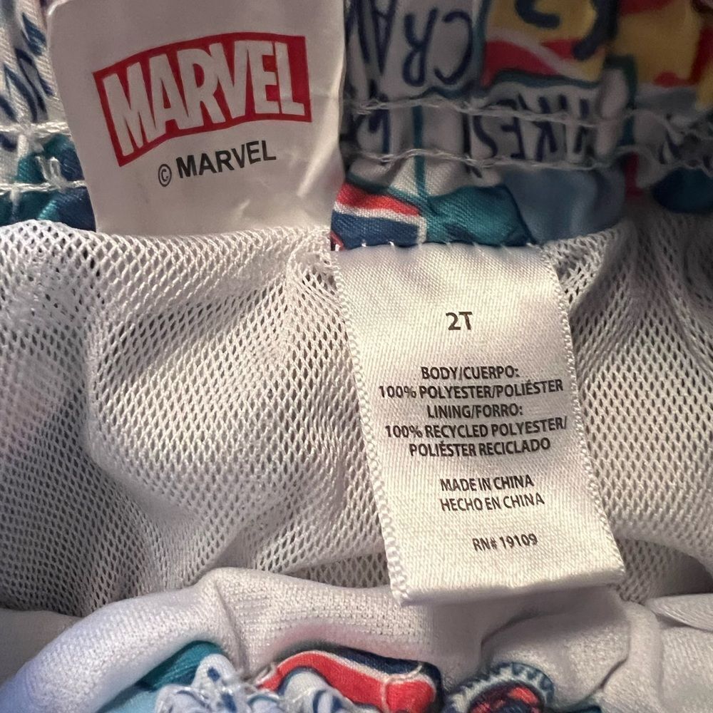 Spider-Man Swim Trunks - Picture 2 of 3
